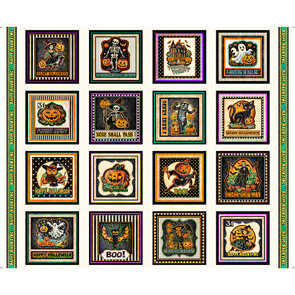 HAPPY HAUNTING HALLOWEEN CHARACTER PICTURE