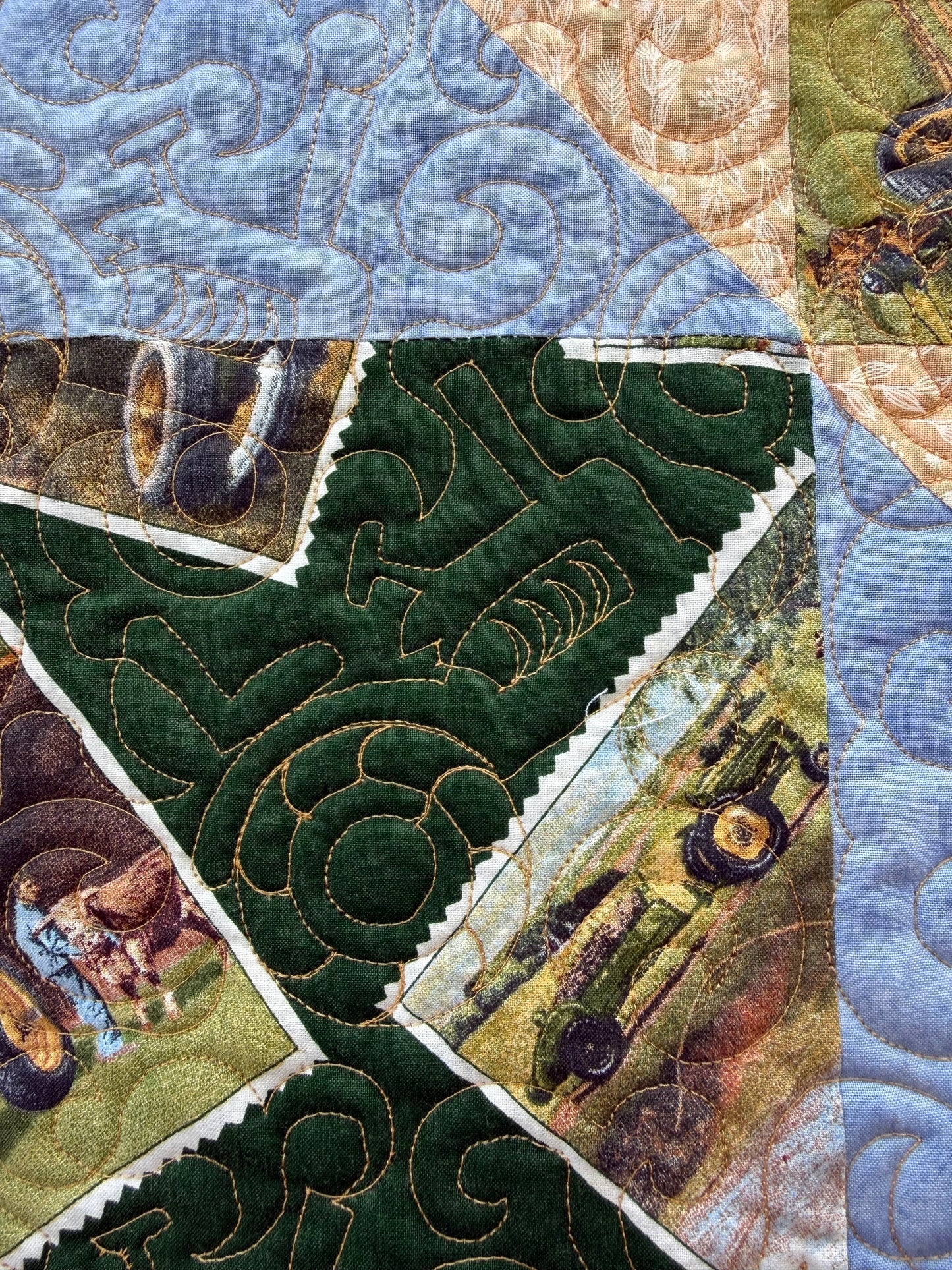 John Deer dreams quilt