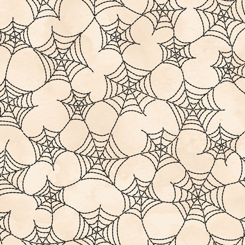 Spooky Stitches Halloween Cotton Quilting Fabric - by Robin Kingsley