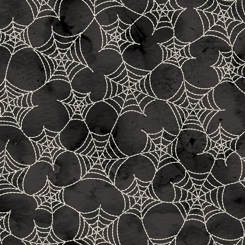 Spooky Stitches Halloween Cotton Quilting Fabric - by Robin Kingsley