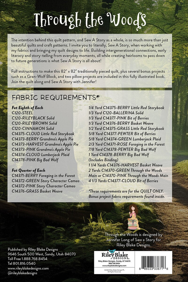 Sew A Story Through the Woods Sew-A-Story Booklet pattern