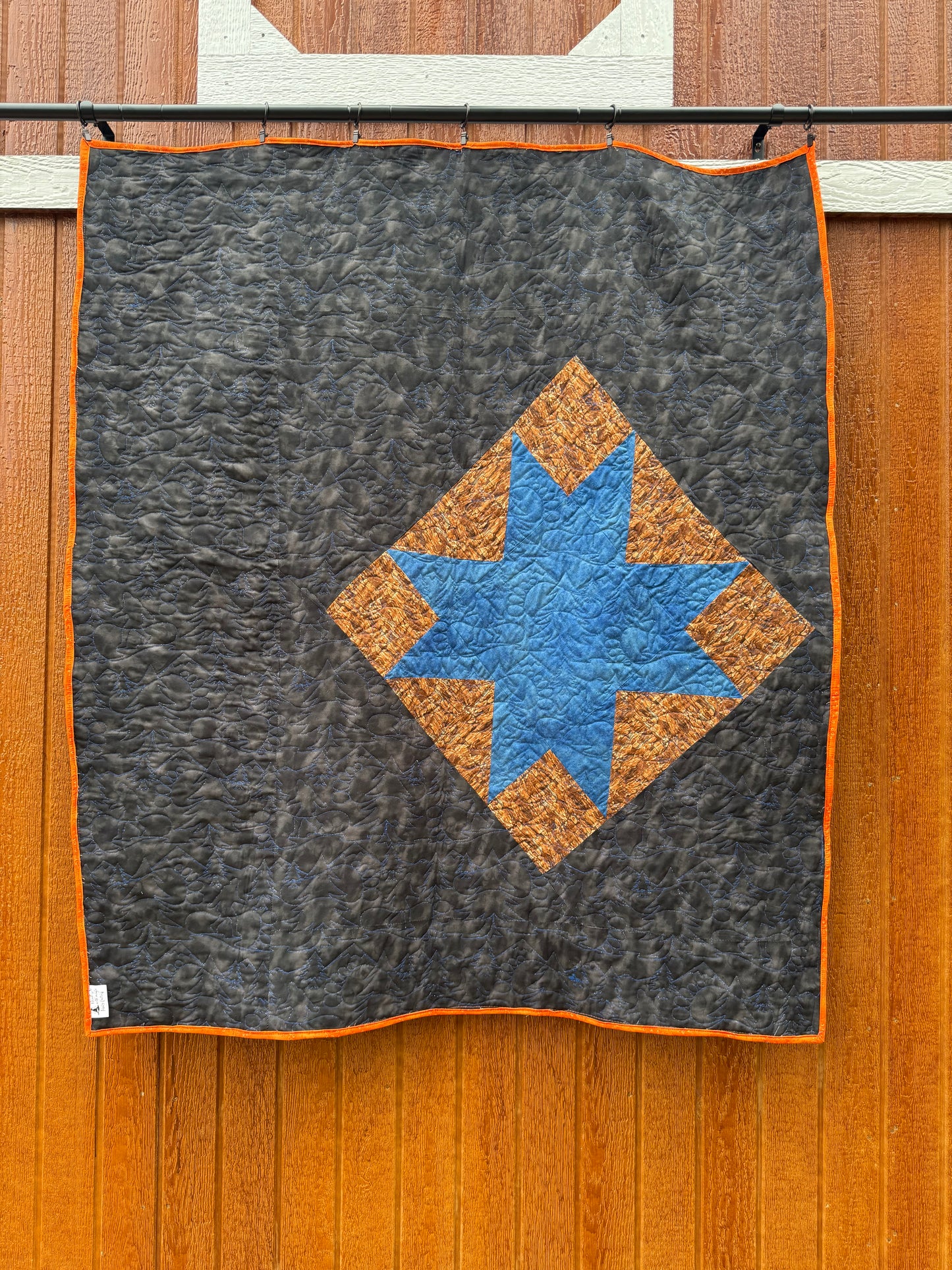 Legendary loner lap quilt