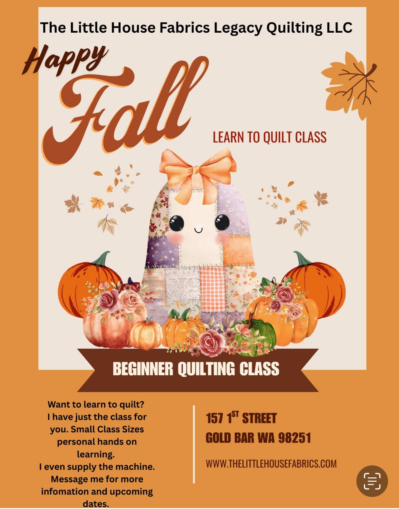 Beginner Quilting Class - Learn the Basics