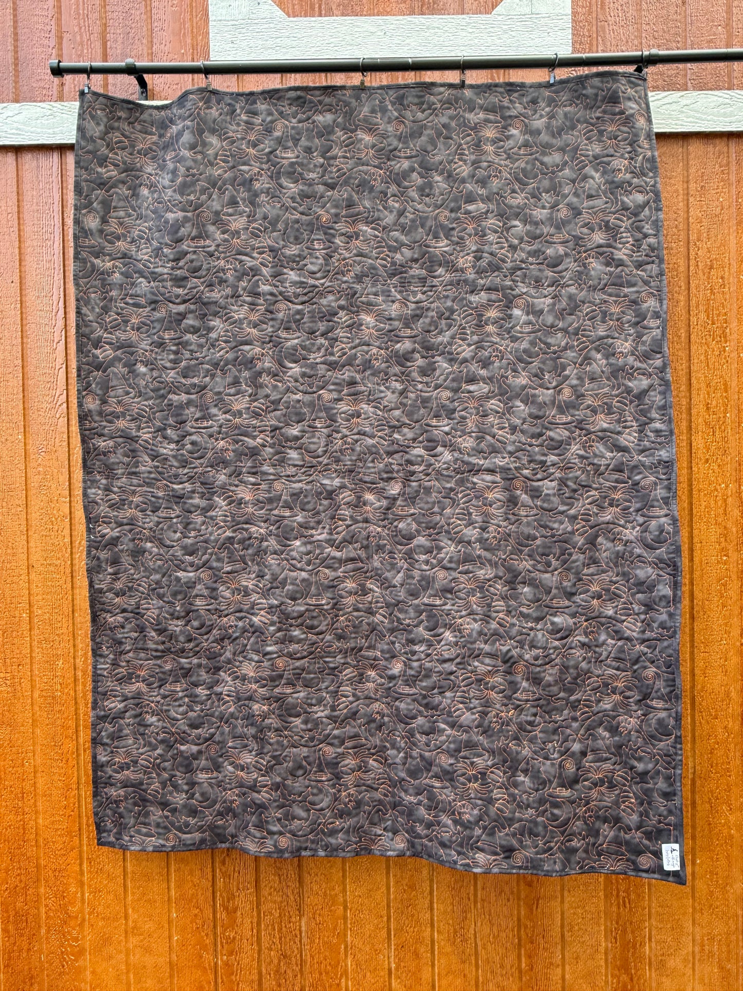 Spooky Fence Quilt