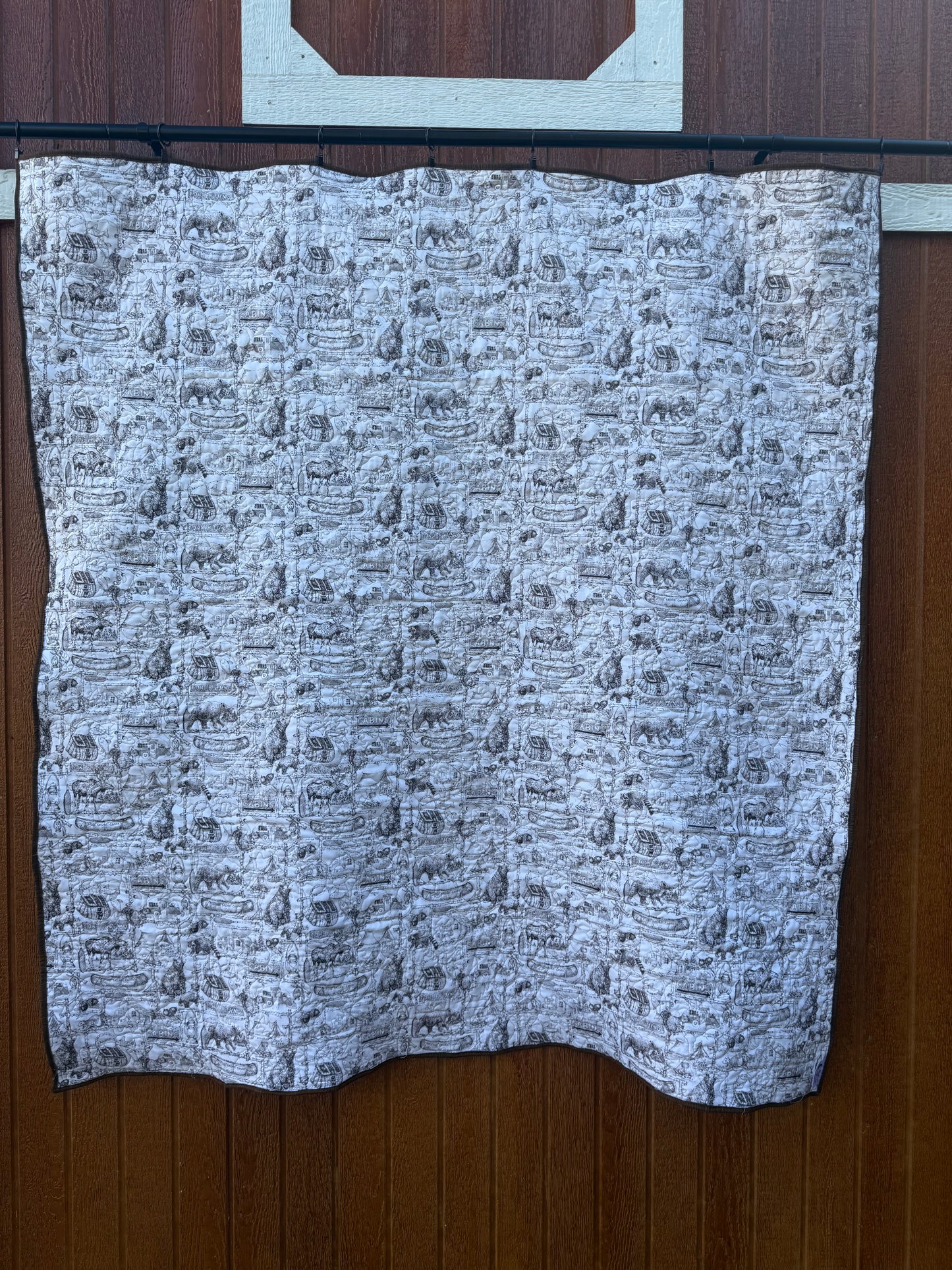 Majestic animals quilt