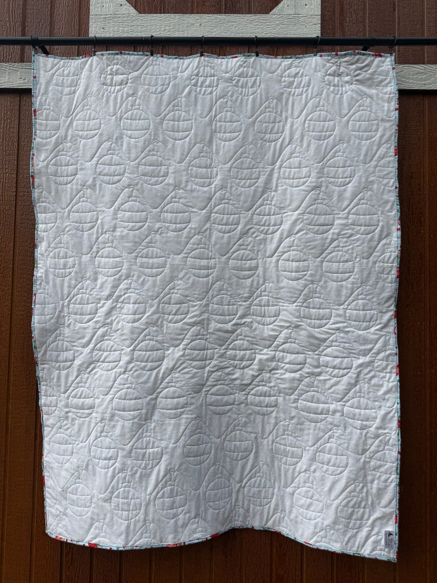 Santa paws lap quilt