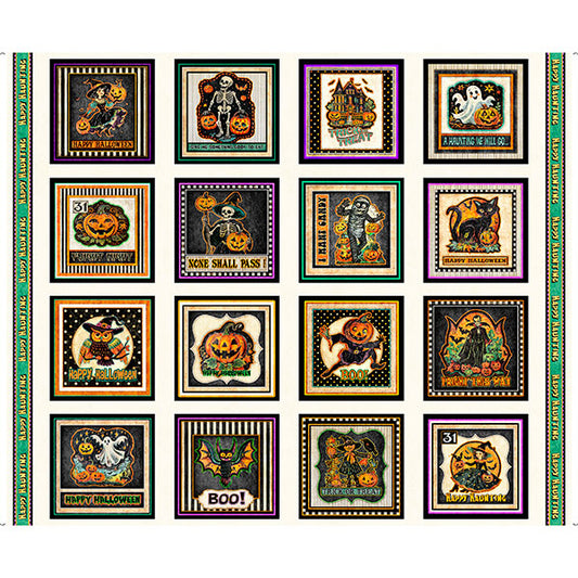HAPPY HAUNTING HALLOWEEN CHARACTER PICTURE