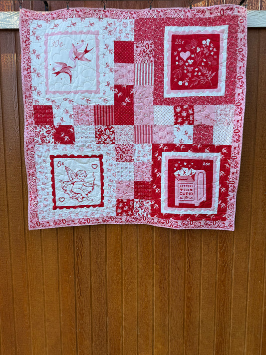Letters from Cupid quilt