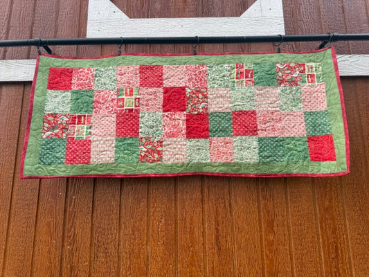 Christmas morning table runner