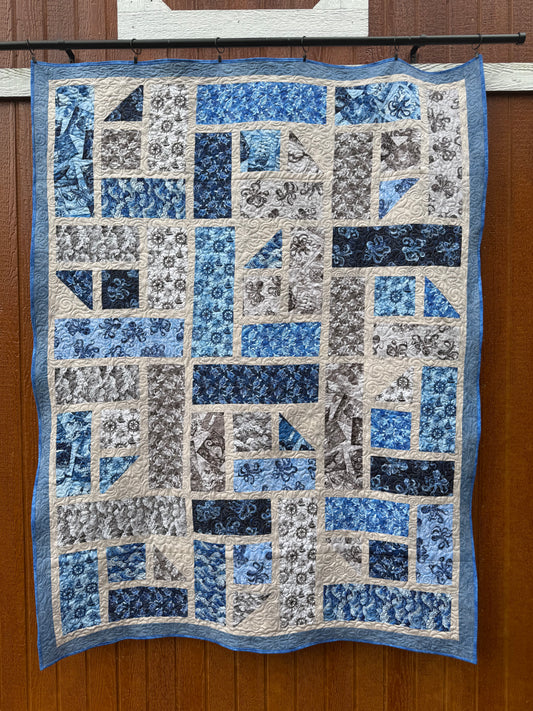 Deep Sea Nautical Quilt