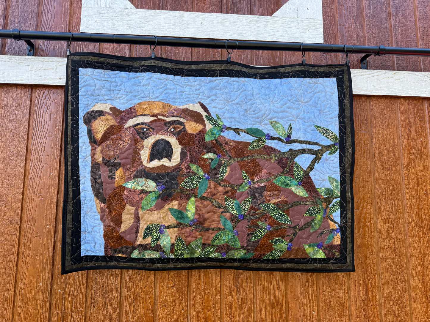 Huckleberry Hallow Art Quilt