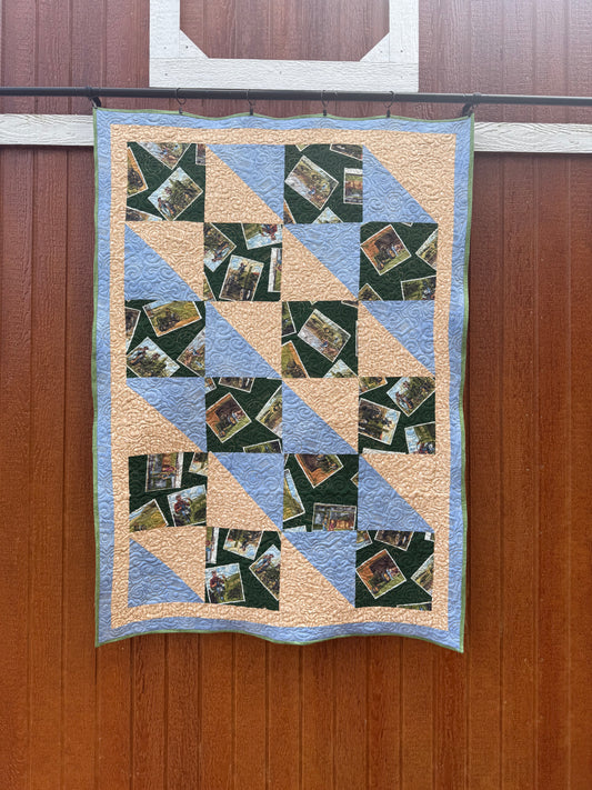 John Deer dreams quilt