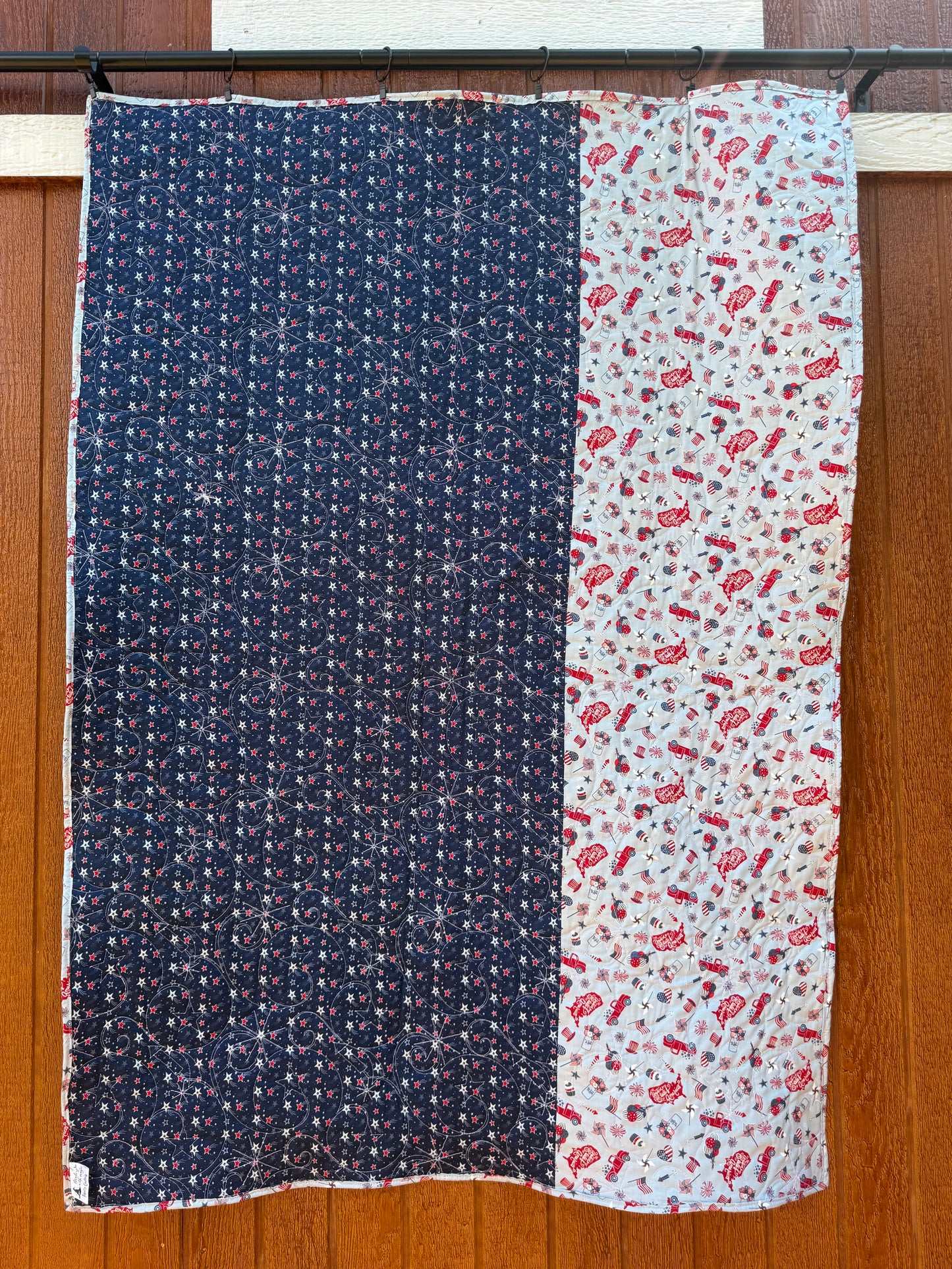 4th of July lap Quilt