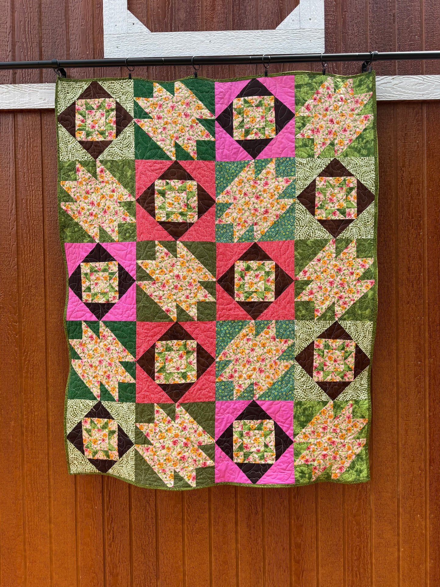 Summer dreams lap quilt