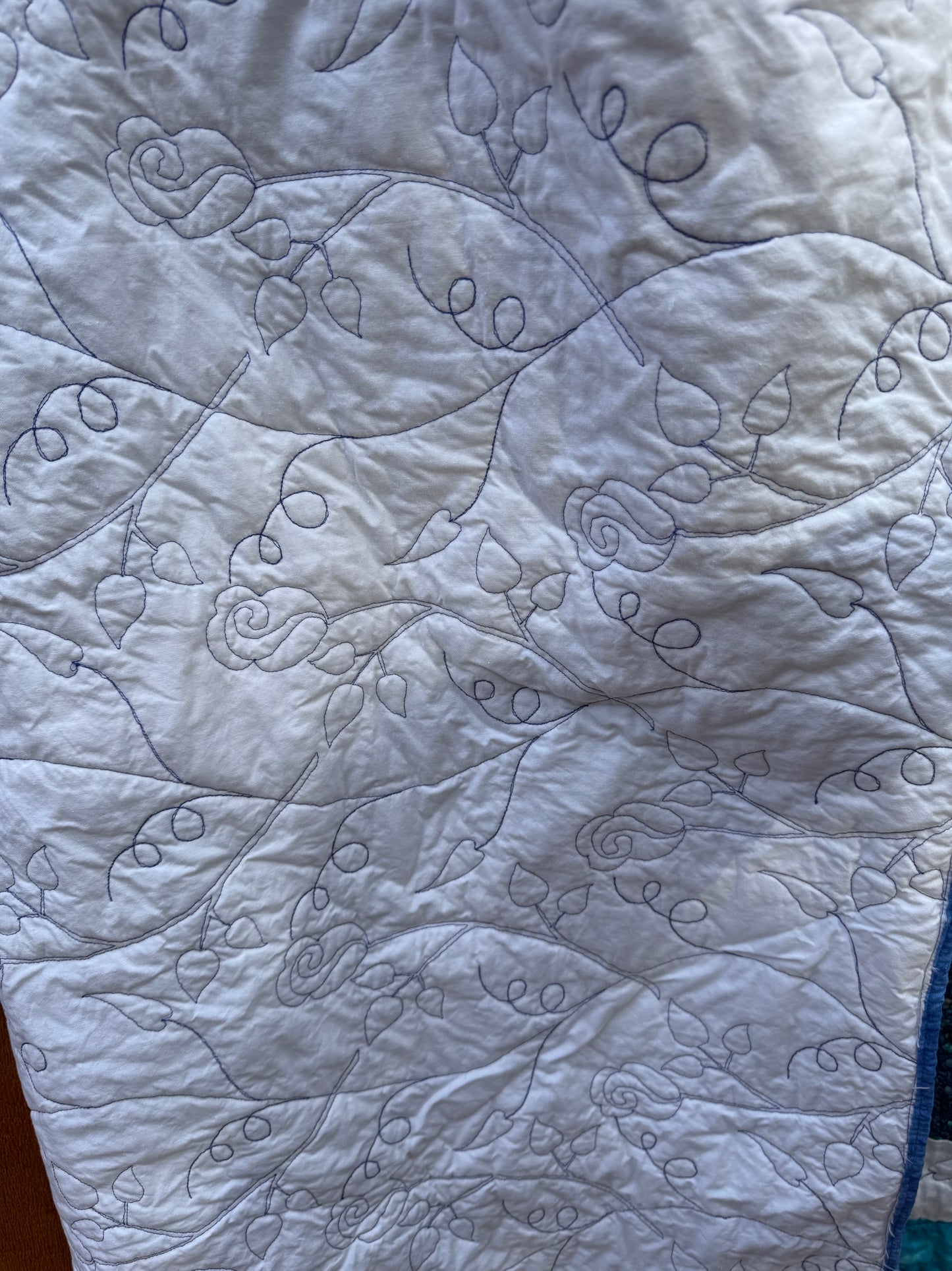 Misfit blues quilt