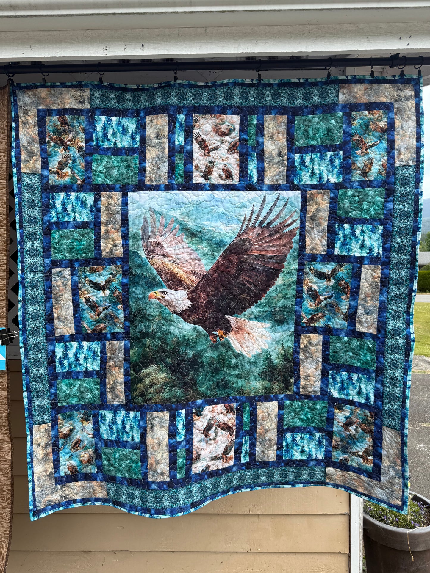 Skyward quilt