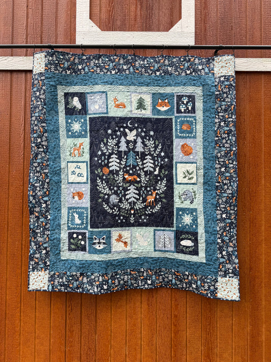 Twilight creatures quilt