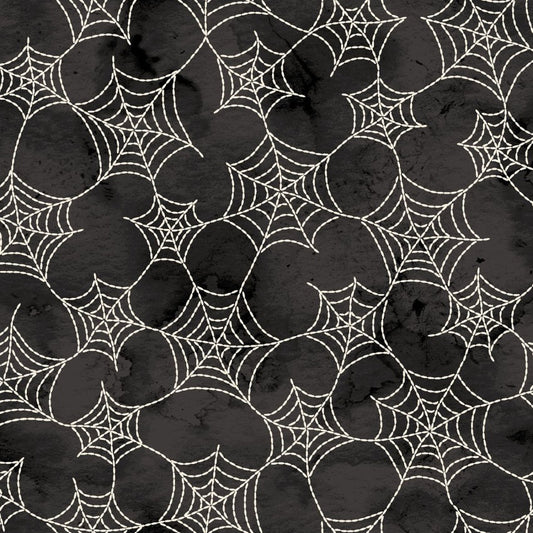Spooky Stitches Halloween Cotton Quilting Fabric - by Robin Kingsley