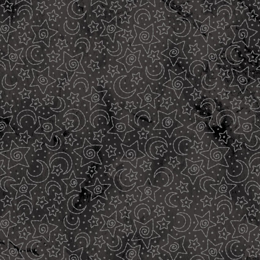 Spooky Stitches Halloween Cotton Quilting Fabric - by Robin Kingsley