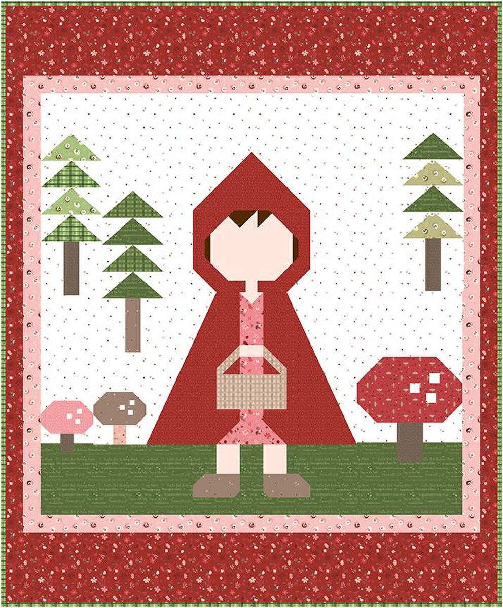 Little Red Simplicity Pattern The Little Red Quilt Pattern by Jennifer Long - 57x69 | Sew A Story ...