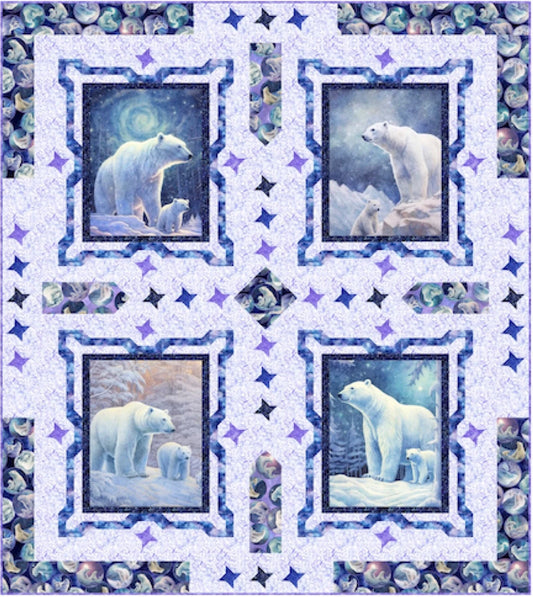 Aurora Nights Quilt Kit - QT Fabrics