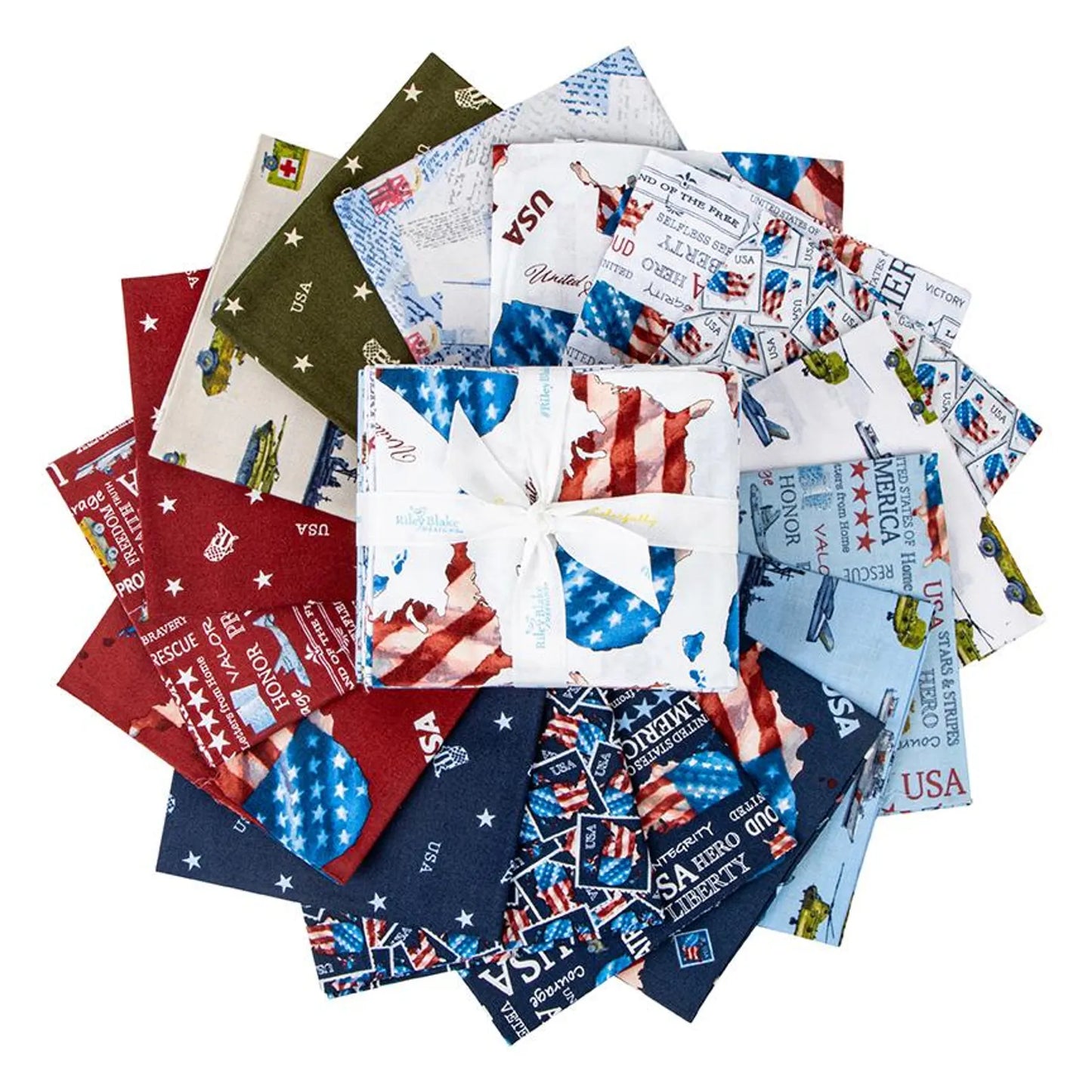 Letters From Home Fat Quarter Bundle, 16 Pcs.