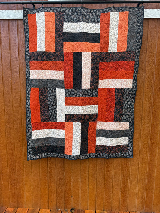 Spooky Fence Quilt