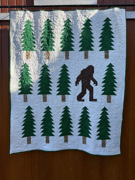 Legendary Bigfoot Quilt